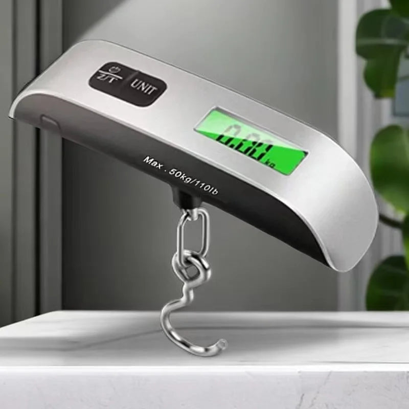 50kg 10g Digital Scale Electronic Balance Kitchen Luggage Hanging Scale Weight Suitcase Travel Scale Baggage Bag Weight Tool